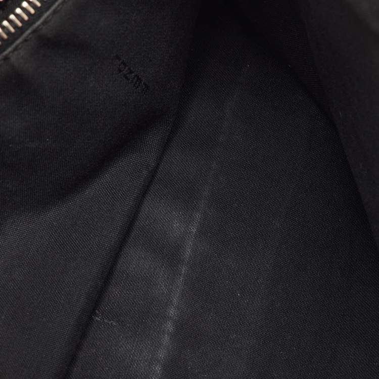 Pre Owned Fendi By The Way Medium Black Leather Shoulder Bag