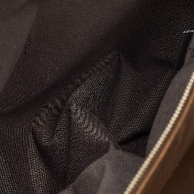 Pre Owned Fendi 3Jours Large Brown/Light Pink Leather Tote