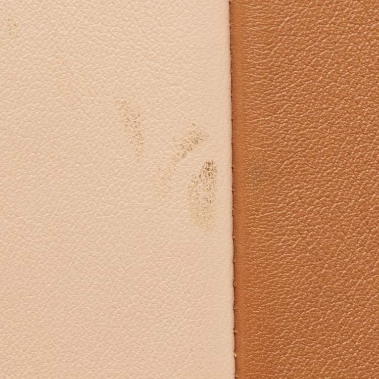 Pre Owned Fendi 3Jours Large Brown/Light Pink Leather Tote