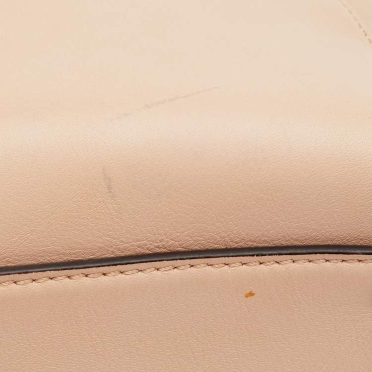 Pre Owned Fendi 3Jours Large Brown/Light Pink Leather Tote