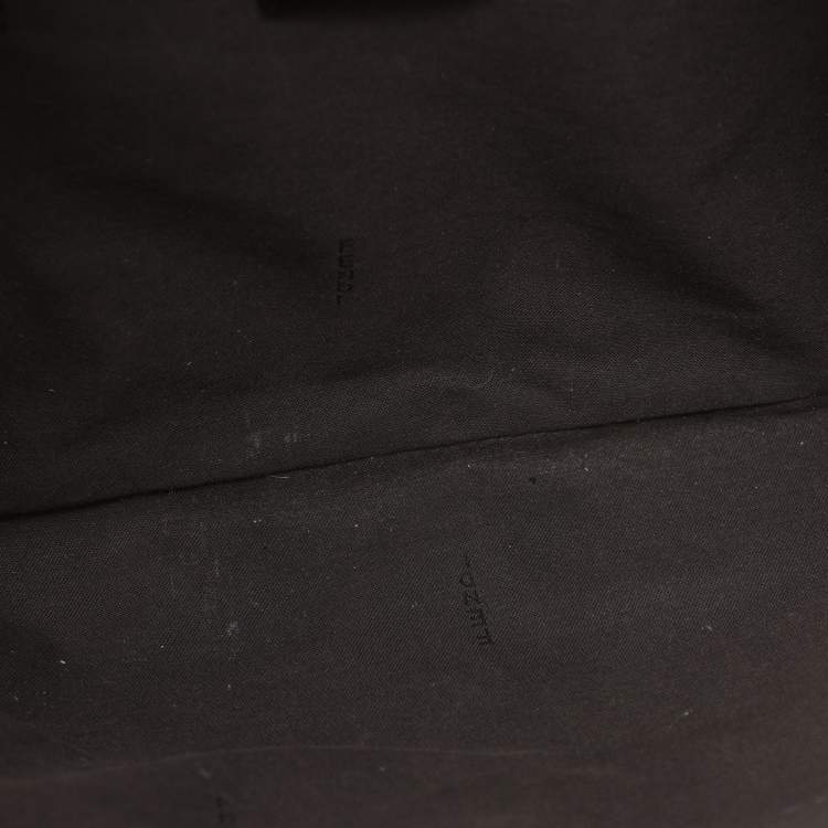 مملوكة مسبقًا Fendi Mia Large Brown Zucca Canvas and Patent Leather Shoulder Bag