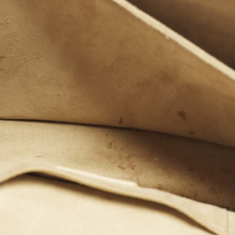 Pre Owned Fendi Kan I Medium Black/Brown FF Leather Top Handle Bag