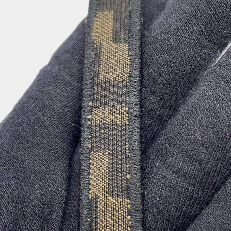 Pre Owned Fendi Peekaboo I See You PokMon Collaboration Dratini Brown Canvas Size Petit