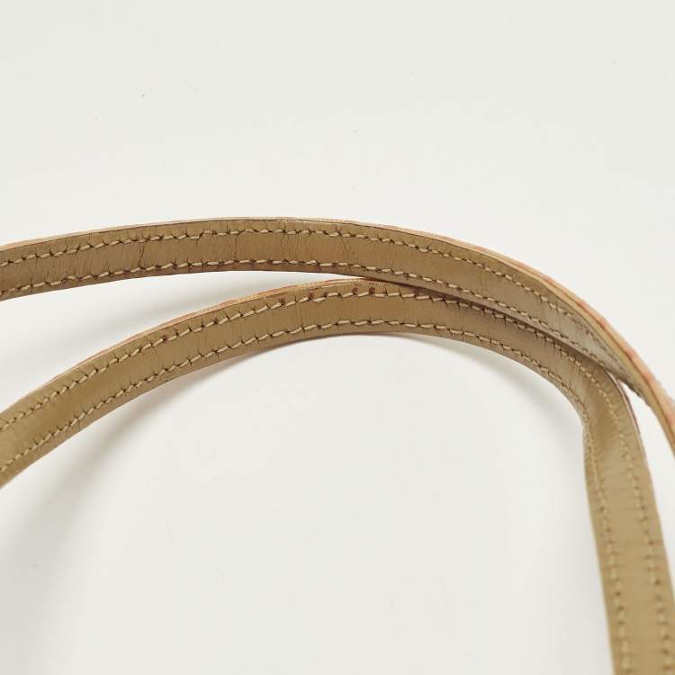 Pre Owned Fendi Orange Zucchino Coated Fabric Mamma Baguette Bag