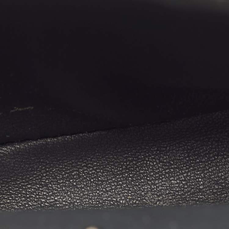 Pre Owned Fendi Peekaboo Micro Multicolor Python Top Handle Bag