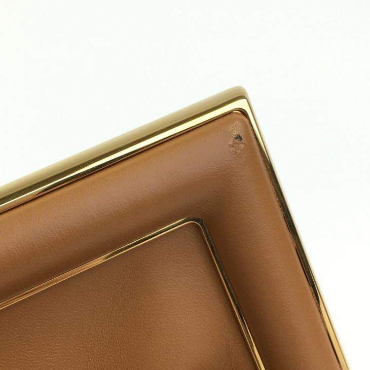 مملوكة مسبقًا Fendi Medium Brown Calfskin First Clutch