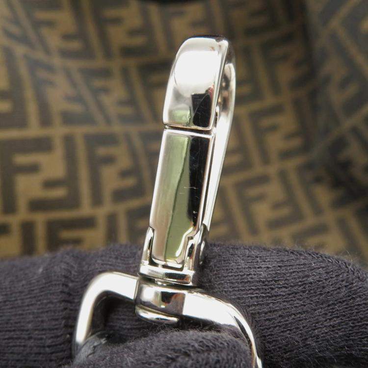 Pre Owned Fendi Fragment Zucca Tote Bag With Pokemon Collaboration Dragonite