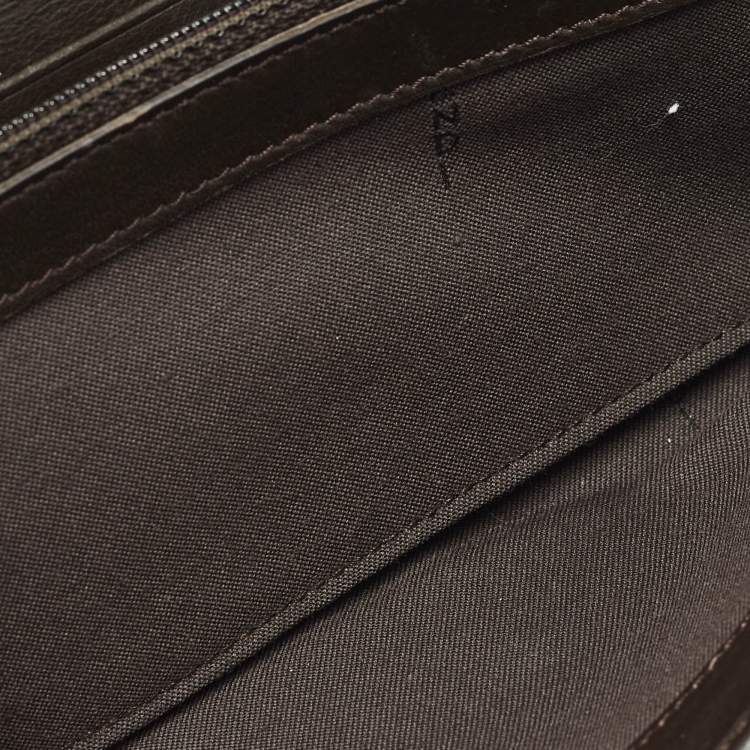 مملوكة مسبقًا محفظة فندي شعار FF تبغ زوكا كانفاس كونتيننتال