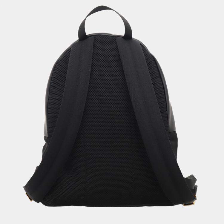 Pre Owned Fendi Monster Bac Nylon Blackpack