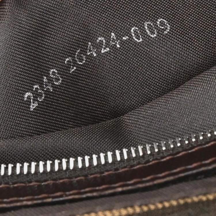 Pre Owned Fendi Brown Zucca Baguette Handbag