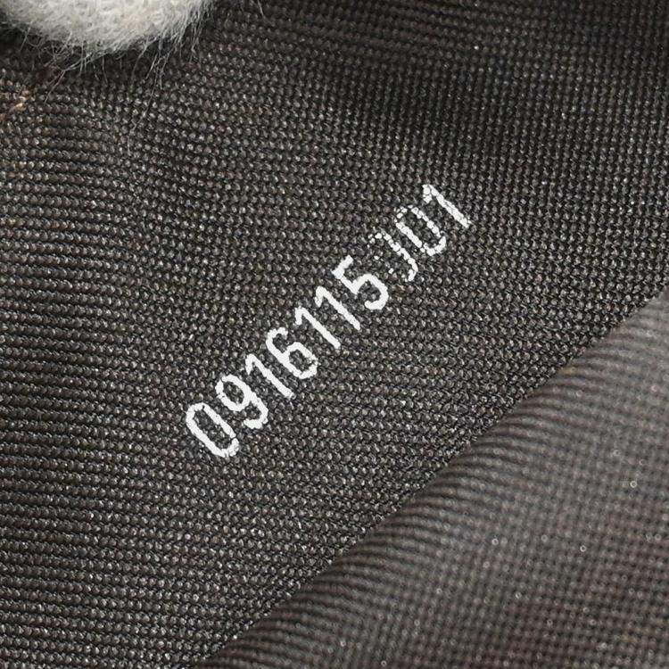 Pre Owned Fendi Zucca Brown Canvas Shoulder Bag