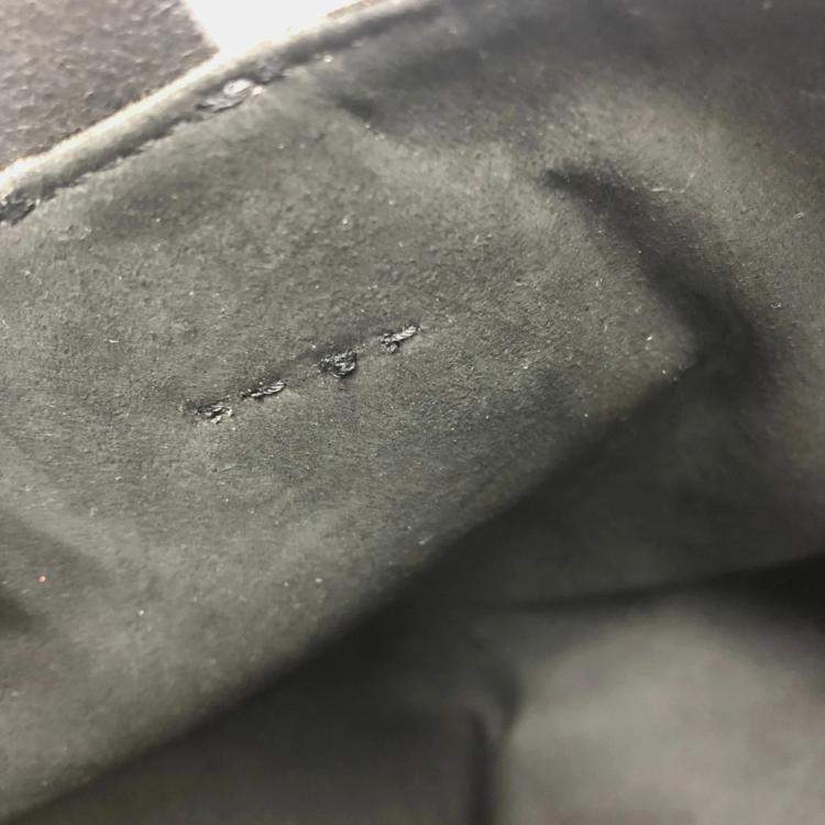 Pre Owned Fendi Zucca Pokemon Dragonite 2-Way Shoulder Bag/Tote Bag In Canvas/Leather Brown