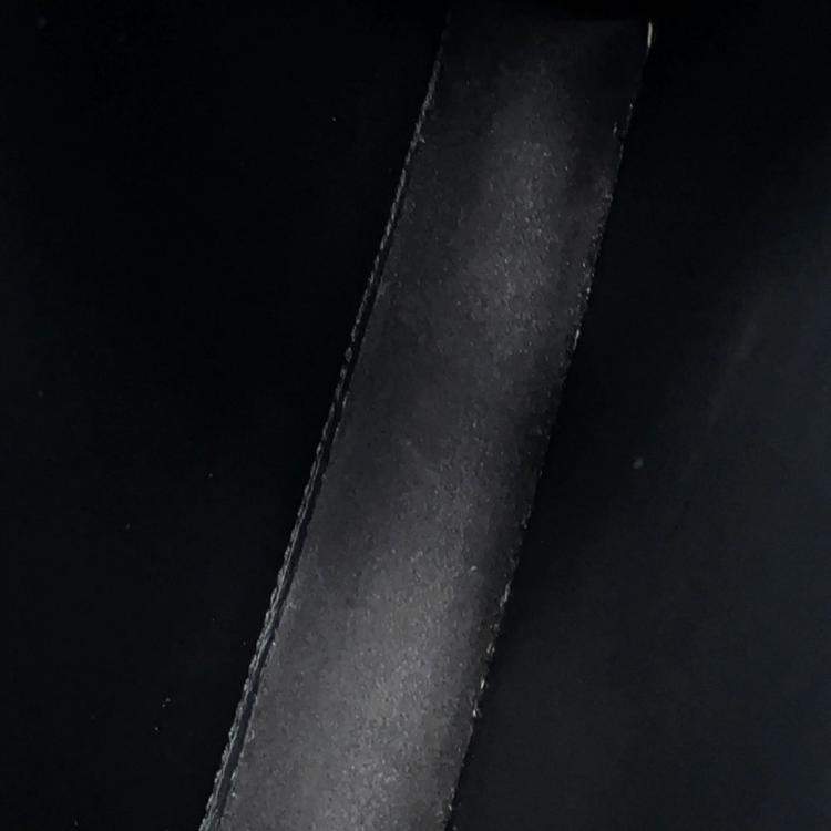 Pre Owned Fendi Peekaboo Iseeu Mini Leather Handbag Black