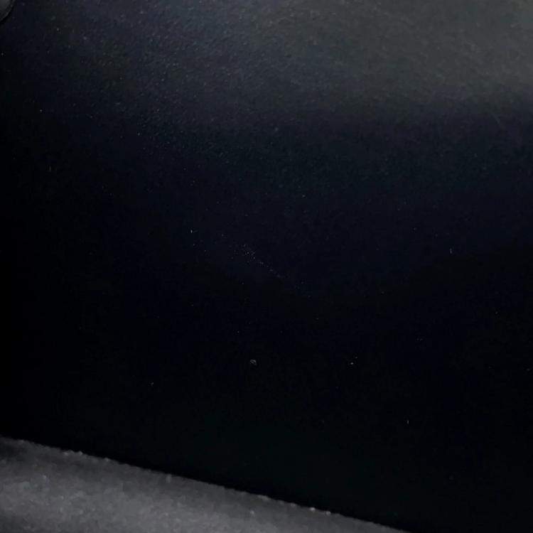 Pre Owned Fendi Peekaboo Iseeu Mini Leather Handbag Black