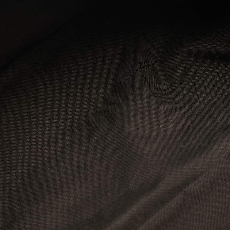 Pre Owned Fendi Beige/Brown Zucchino Canvas Pochette Bag