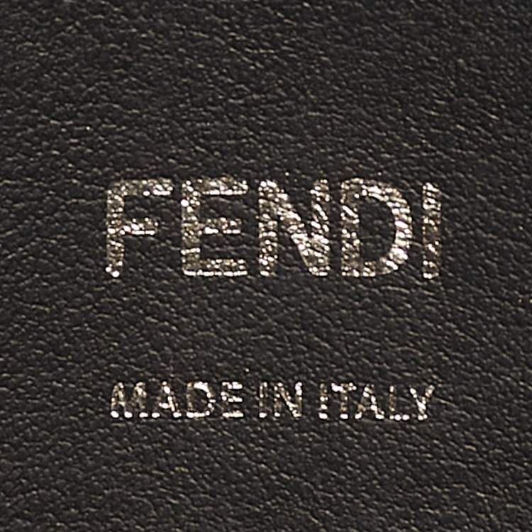 مملوكة مسبقًا Fendi Baguette Mini Black/Clear PVC and Leather Bag