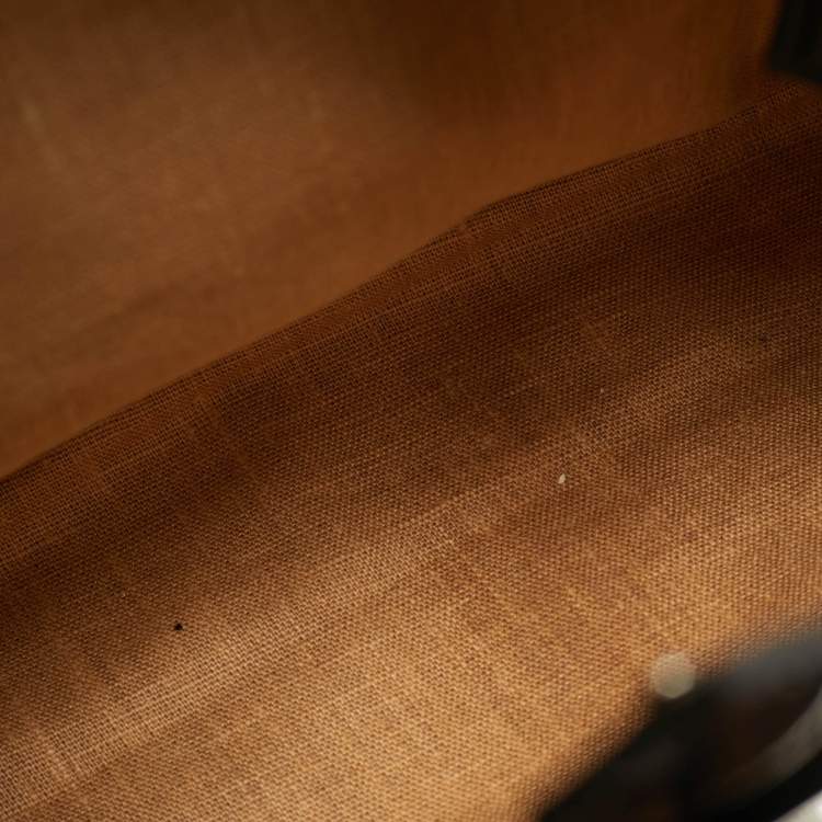 مملوكة مسبقًا Fendi 2Jours Medium Tricolor Printed Calf hair and patent Leather 2Jours Tote