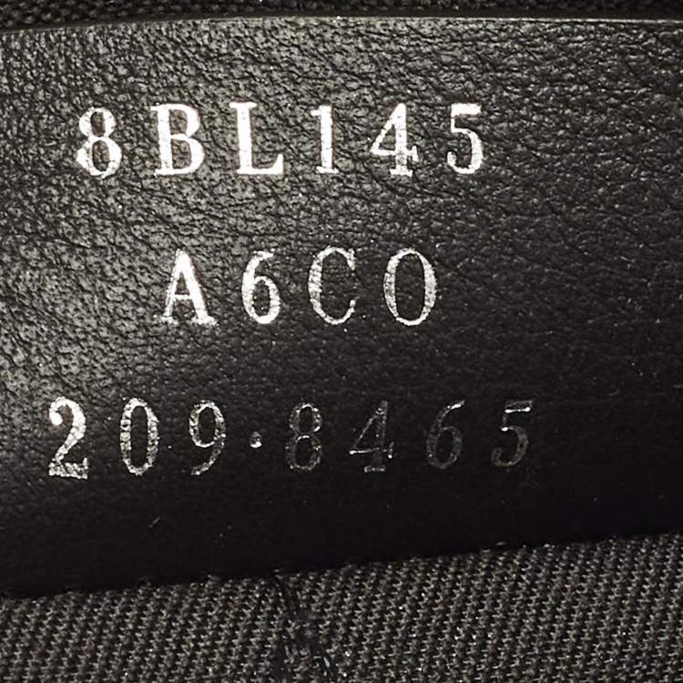 Pre Owned Fendi By The Way Mini Black/Brown Leather Crossbody Bag