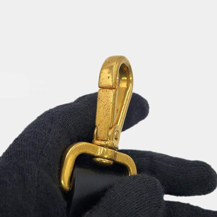 Pre Owned Fendi Stefano Pilati Collaboration Baguette Shoulder Black Nappa Leather