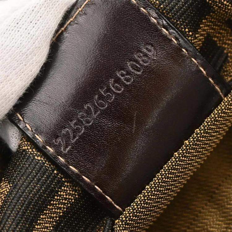مملوكة مسبقًا Fendi Brown Zucca Handbag