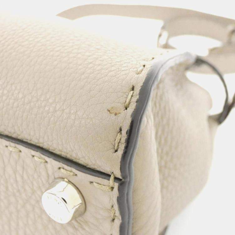 Pre Owned Fendi Selleria Peekaboo Handbag