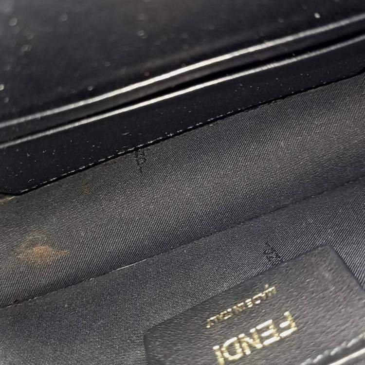 مملوكة مسبقًا Fendi Multicolor Leather Mini Chain Crossbody and Belt Bag 