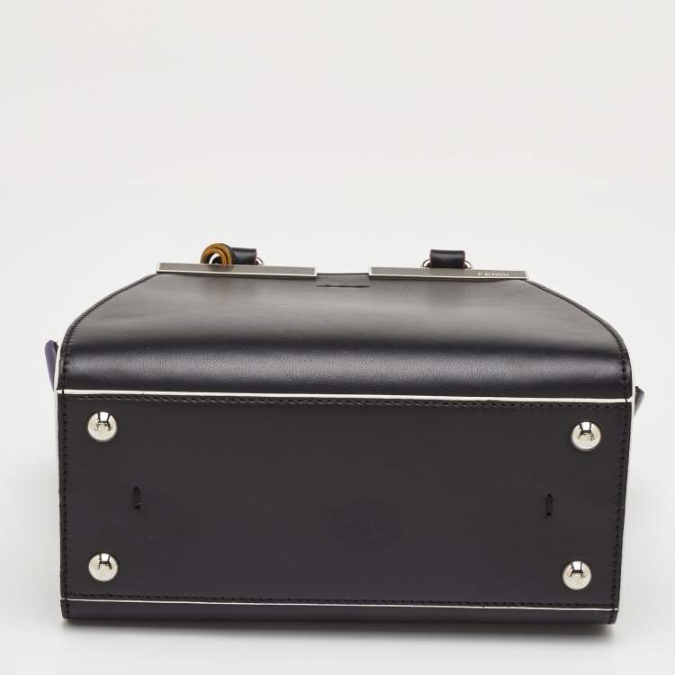 مملوكة مسبقًا Fendi Petite 3Jours Black Leather Tote