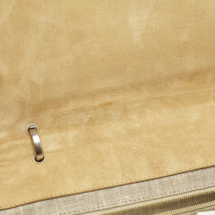 مملوكة مسبقًا Fendi Silvana Multicolor Leather and Water Snake Top Handle Bag