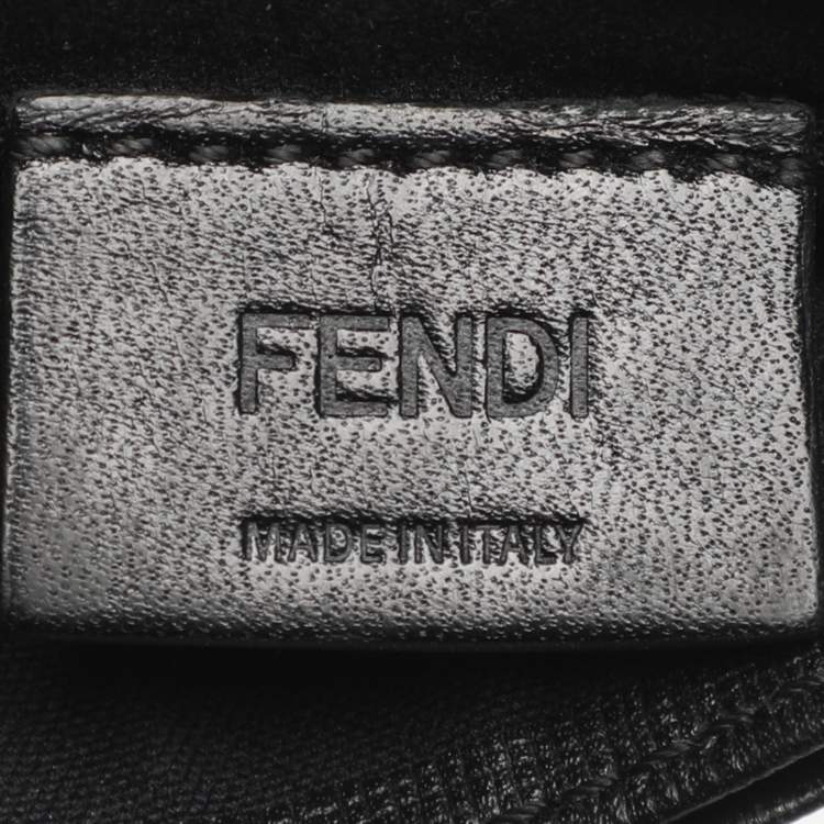مملوكة مسبقًا Fendi Black Leather Card Holder