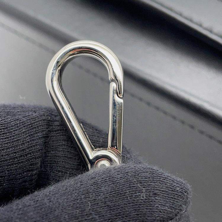 Pre Owned Fendi Baguette Soft Trunk In Collaboration With Marc Jacobs Black Leather