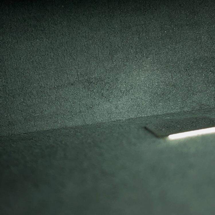 Pre Owned Fendi Baguette Soft Trunk In Collaboration With Marc Jacobs Black Leather