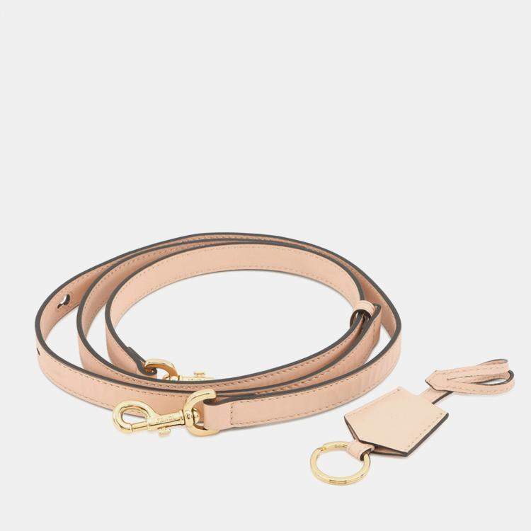 Pre Owned Fendi By The Way Jasmin Flower Leather Size Small