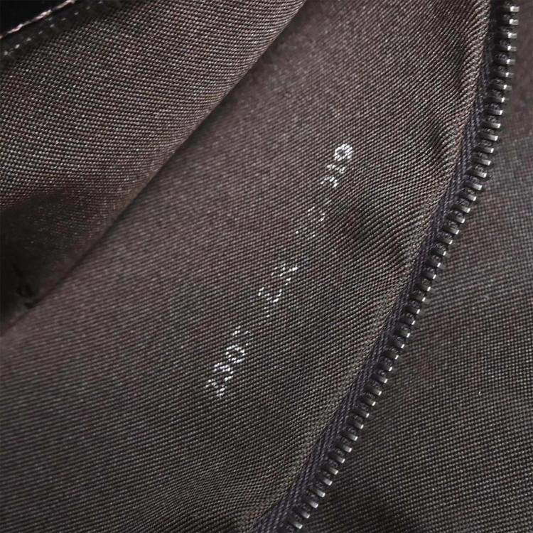 Pre Owned Fendi Brown Zucca Baguette Handbag