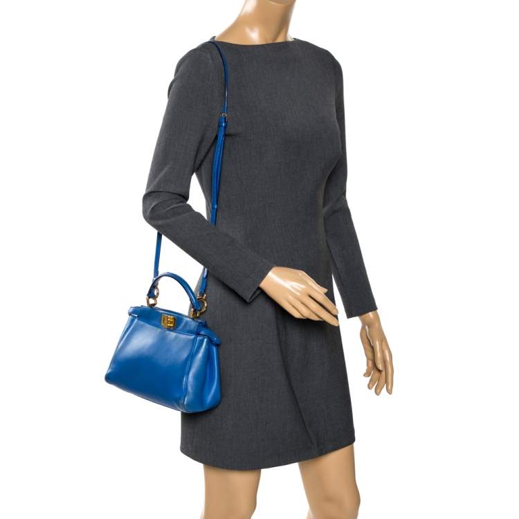 Fendi peekaboo cheap mini blue