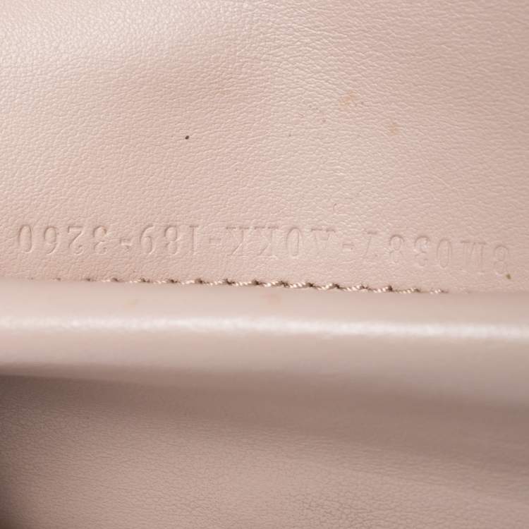 Pre Owned Fendi Beige Leather Bifold F Is Compact Wallet