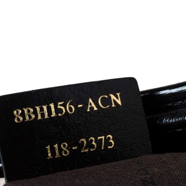 Pre Owned Fendi Black  Zucca Canvas Chef Shopper Tote