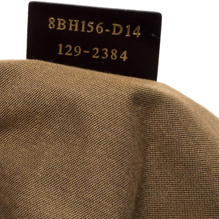 Pre Owned Fendi Tobacco Zucca Canvas and Leather Chef Shopper Tote