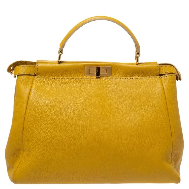 fendi mustard bag