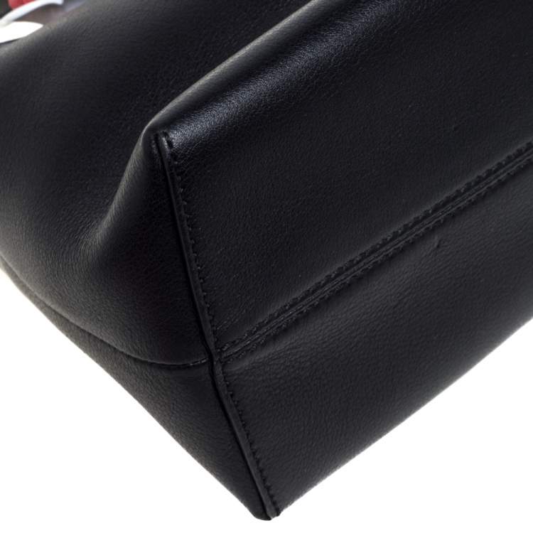 مملوكة مسبقًا Fendi Black Leather and Python Small By The Way Satchel 