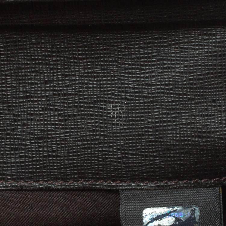Pre Owned Fendi Tobacco Zucca Coated Canvas and Leather Continental Wallet