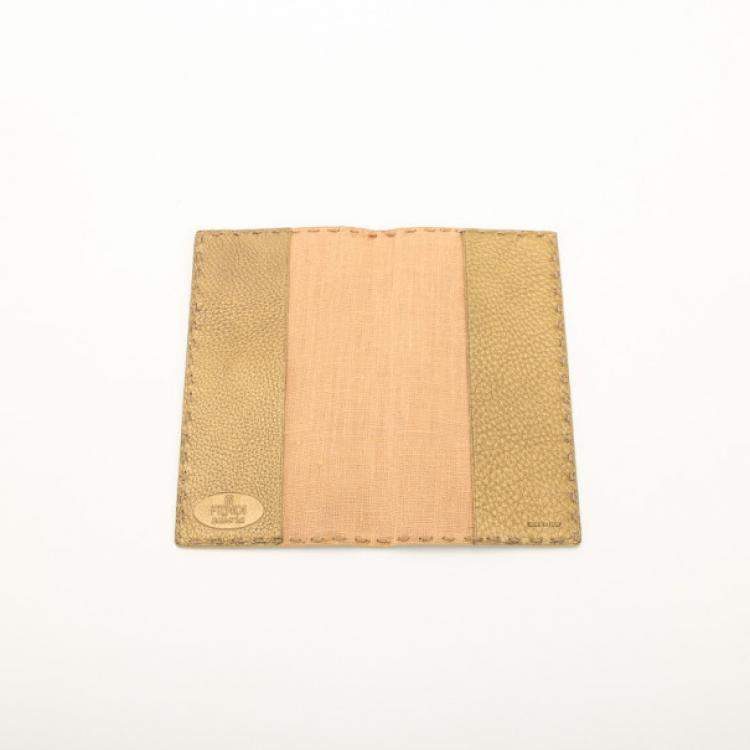 Pre Owned Fendi Selleria Continental Wallet