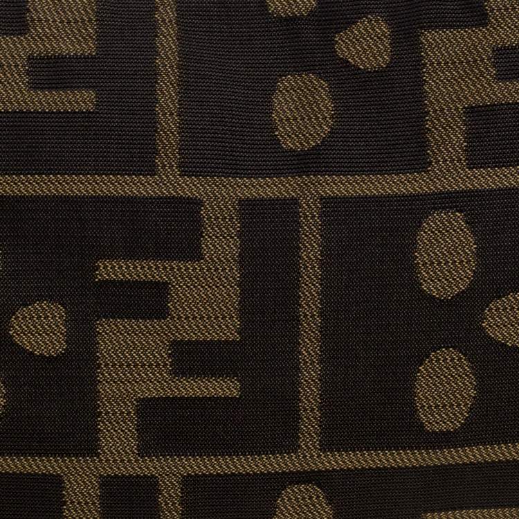 مملوكة مسبقًا Fendi Tobacco Zucca Canvas Pouch