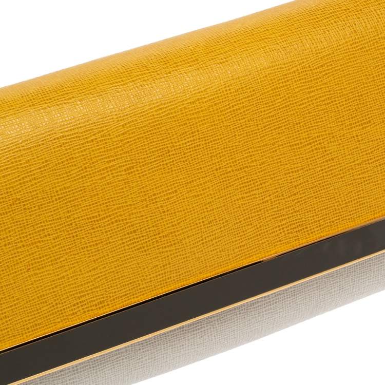 مملوكة مسبقًا Fendi Multicolor Leather Rush Wristlet Clutch