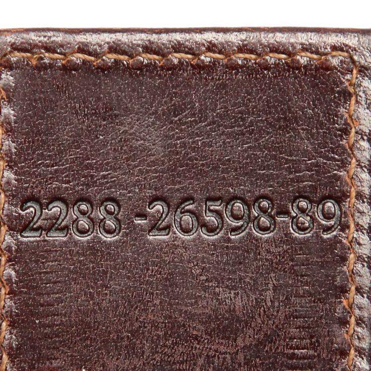 Pre Owned Fendi Brown Zucca Canvas Tote Bag