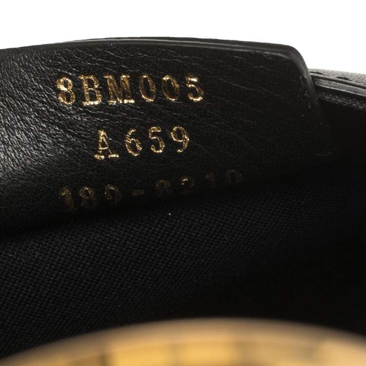Pre Owned Fendi Black/Brown Leather FF Logo Belt Bag