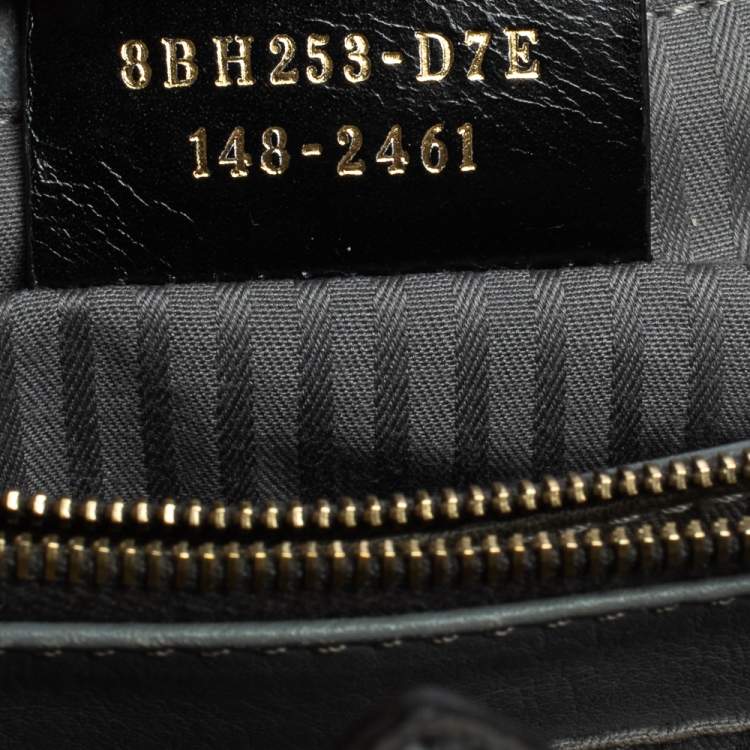 مملوكة مسبقًا Fendi Grey Leather Mini 2Jours Tote