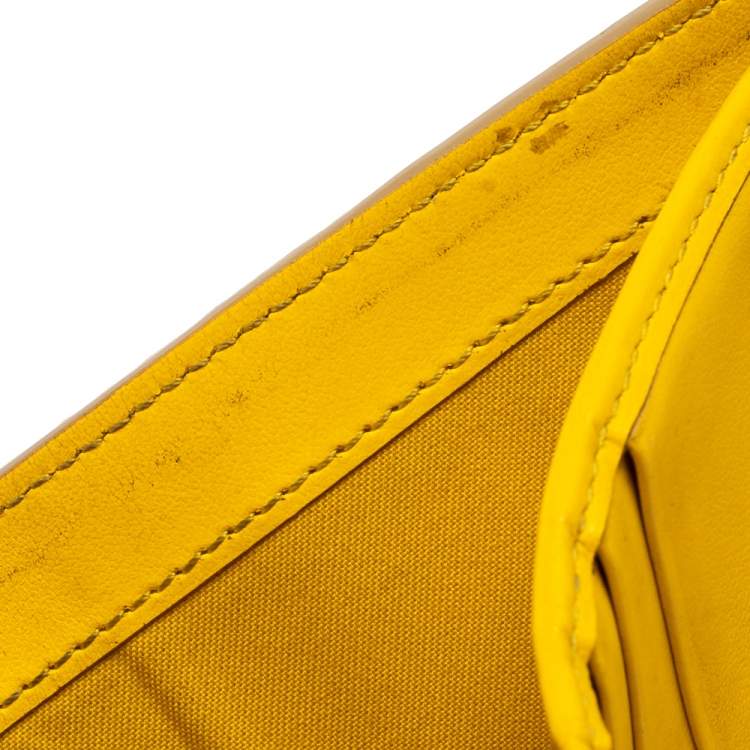 Pre Owned Fendi Brown Leather By The Way Bifold Wallet