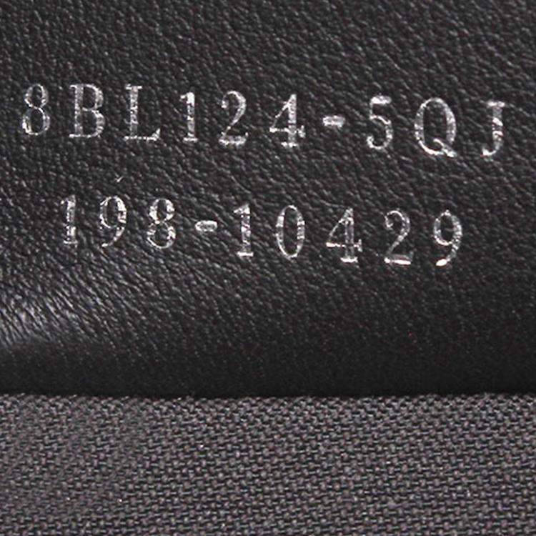Pre Owned Fendi Grey Leather By The Way Satchel Bag