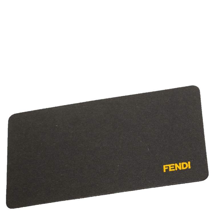 Pre Owned Fendi Tobacco Zucca Canvas Messenger Bag