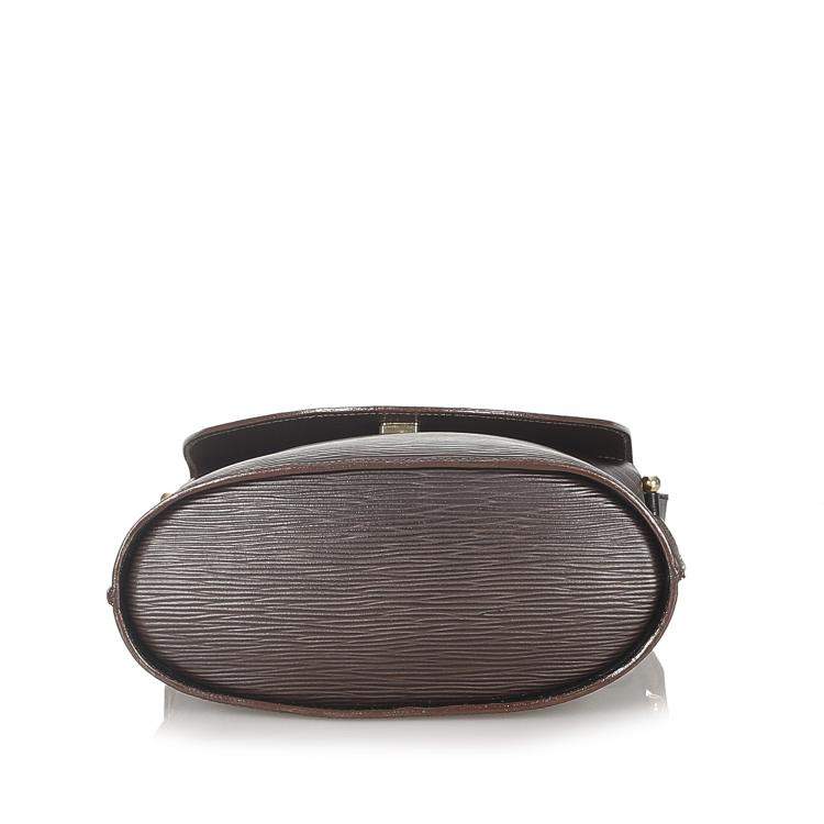 Pre Owned Fendi Brown Leather Crossbody Bag